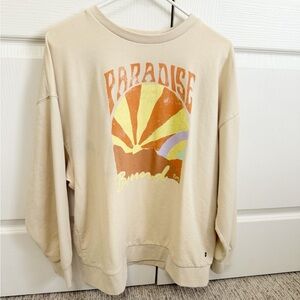 Roxy Cream Paradise Sweatshirt